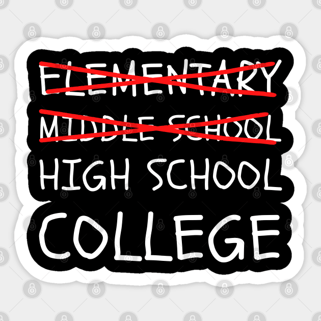 2020 Junior High Graduation Gift Middle School Graduation Sticker by busines_night